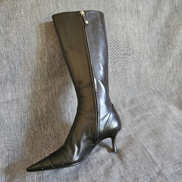 Chanel Dark Brown Mid Calf High-End Fashion Boots Size 6 US (MINT) - Picture 16 of 16